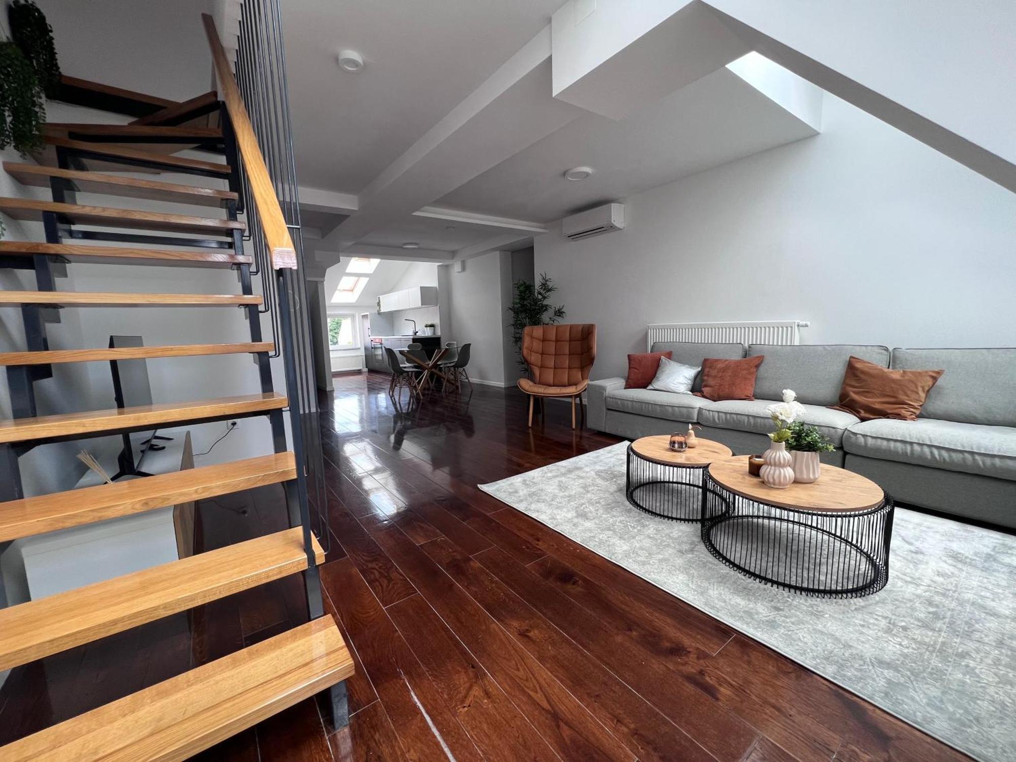 Cozy Loft Apartment In Zagreb Center מראה חיצוני תמונה